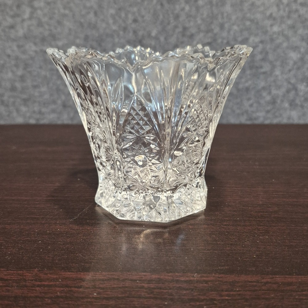 Vintage Studio Nova Japan Brilliance Clear Votive Art Deco Contemporary